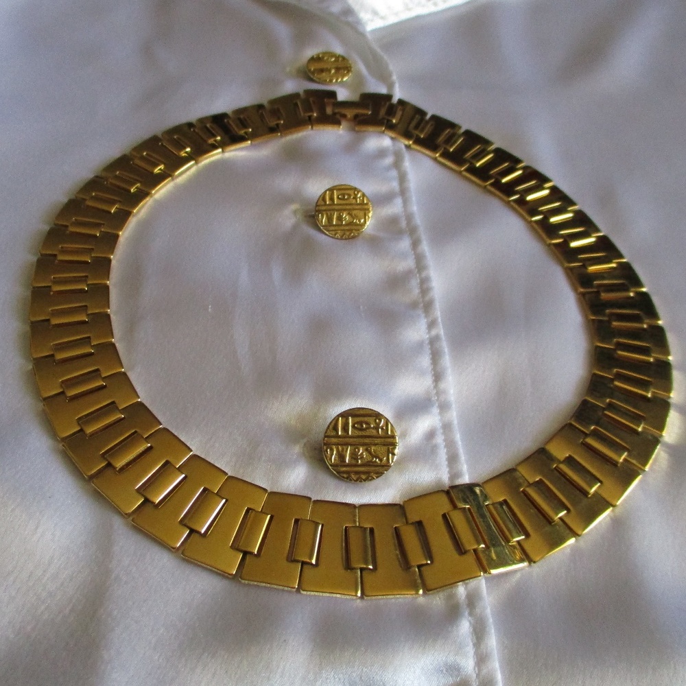 NAPIER GOLD LINK CHAIN NECKLACE – NWOT